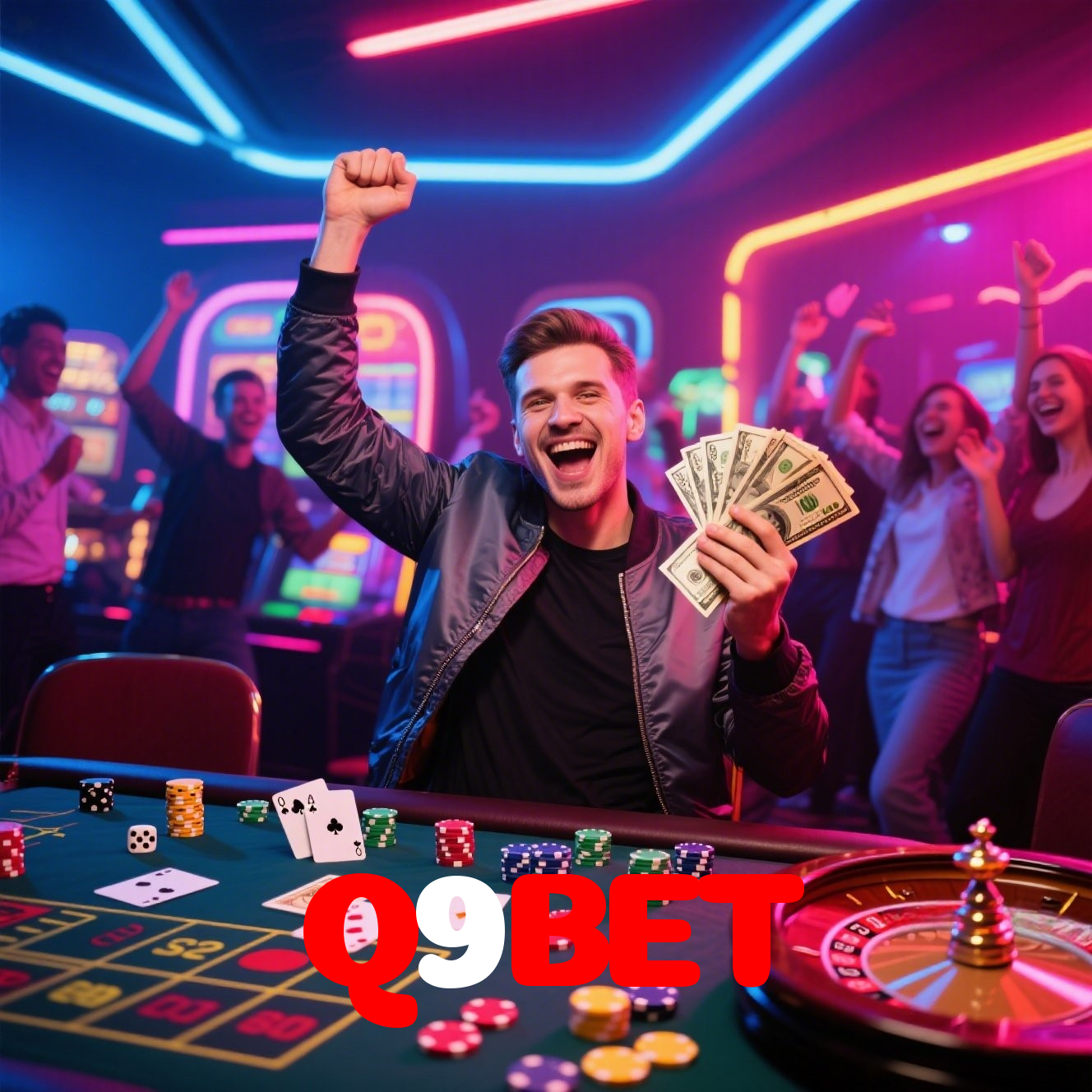 Q9BET：A sorte no futebol e os grandes prêmios de roleta estão aqui!
