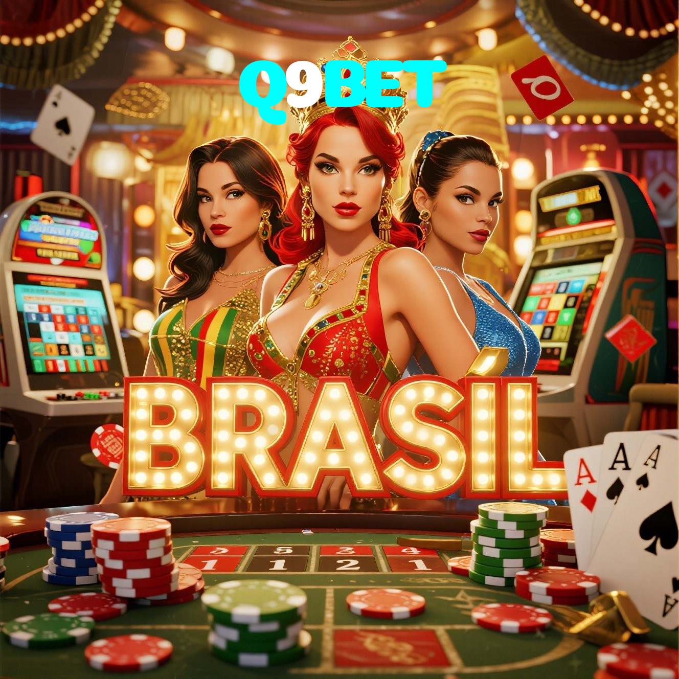 Q9BET：Sinta a emoção do poker online! Mostre que você é o mestre das cartas!